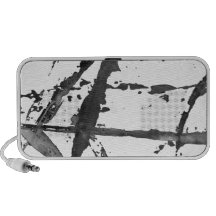Nature grise abstraite haut-parleur mobile