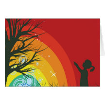 Nature illustration greeting cards