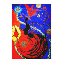 Nature in Abstract Gallery Wrap Canvas