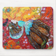 Nature Lady and the Seasons of the Year. Mouse Pad
