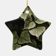 Nature Leaves Composition Christmas Ornaments