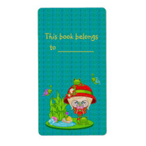 Nature Lover Bookplate Label