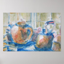 Nature morte de cuisine affiches