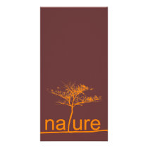 nature photo card template