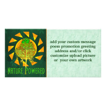 Nature Powered Photo Card