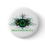 Nature Recycles buttons
