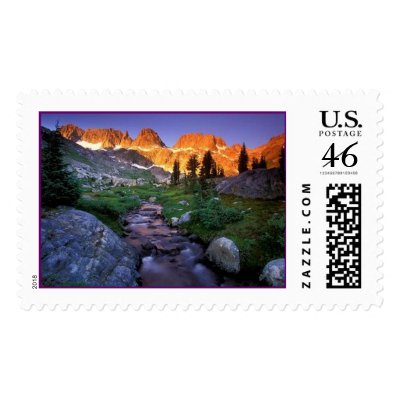 Nature Scene I Postage Stamp by slinky789
