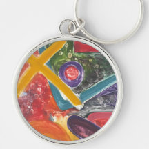 Nature Spirits Book Keychain