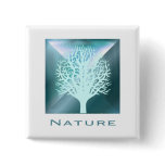 Nature Square Pin
