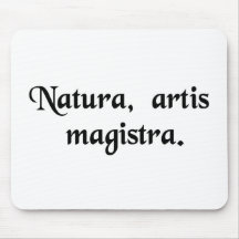 Nature, the mistress of art. mouse pads