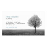 Nature Tree Landscape BW business card