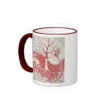 Naturecycle red ringer mug