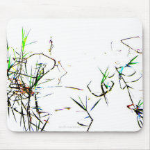 Nature's Abstract l Pond Weeds Mouse Pad