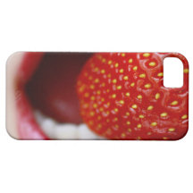 Nature's Candy - Woman Eating Strawberry