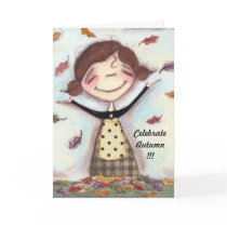 Nature's Confetti - Greeting Card