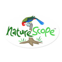 Naturescope Rosella Mascot 'Chip' Logo Sticker