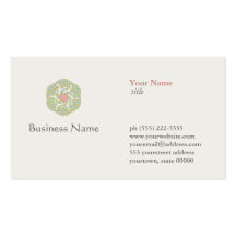 Naturopath Natural Health Healer Business Card