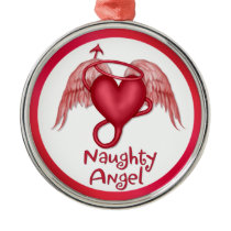 Naughty Angel ornaments