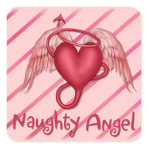 Naughty Angel stickers