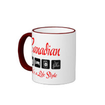 Naughty Canadian Gift Mug