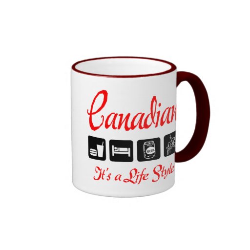 Naughty Canadian Gift Mug