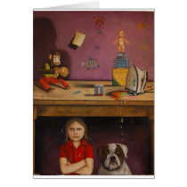 Naughty Child Greeting Card