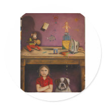 Naughty Child Sticker