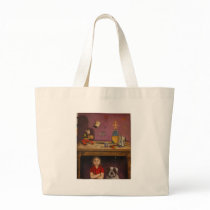 Naughty Child Tote Bags