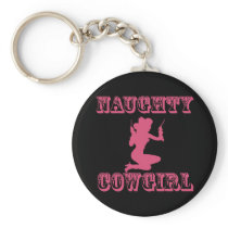 Naughty Cowgirl Key Chains