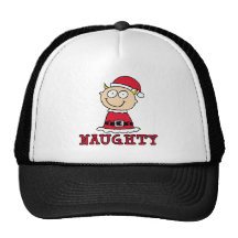 Naughty Elf Gift Hats