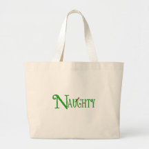 Naughty for Christmas Tote Bags