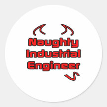 Naughty Industrial Engineer Stickers
