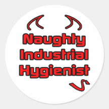Naughty Industrial Hygienist Stickers