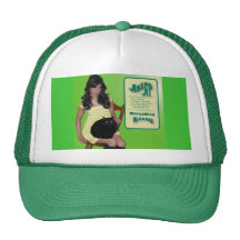 Naughty Kitty cap Trucker Hats