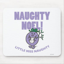 Naughty Noel! Mousepads