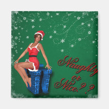 naughty or nice1 magnet