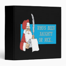 Naughty Or Nice Binders