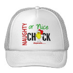 Naughty or Nice Chick (Santa Hat)