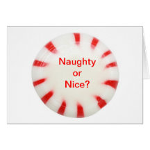 Naughty or Nice Holiday Card