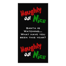 Naughty Or Nice? Photo Card