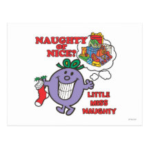 Naughty Or Nice? Postcard