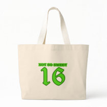 Naughty Sweet 16 Tote Bags