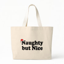Naughy But Nice Christmas Tote Bag