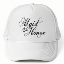 Naughy Grunge Script - Maid Of Honour Black