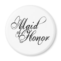 Naughy Grunge Script - Maid Of Honour Black