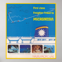 Nauru Pacific Line Poster