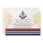 Nautical Anchor Bridal Shower Invitations