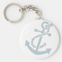 Nautical Anchor Keychain