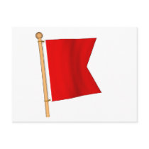 Nautical Flag 'B' Post Card