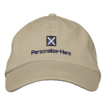 Nautical Flag "M" Personalized Boater's Hat Embroidered Hat